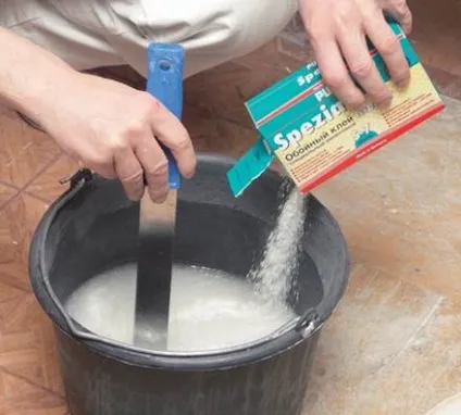 Як розвести клей і прибрати клей з темних шпалер (клей) Як розвести клей і прибрати клей з темних шпалер