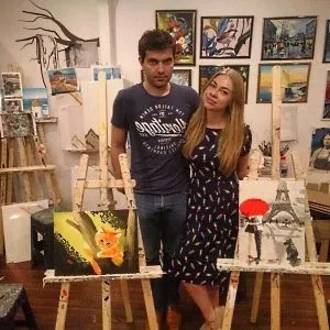 Як малювати портрет фарбами