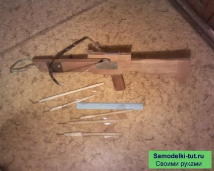 Як зробити арбалет своїми руками з підручних матеріалів - саморобки своїми руками зроби сам