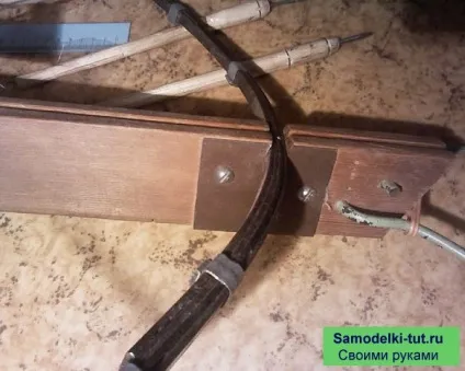 Як зробити арбалет своїми руками з підручних матеріалів - саморобки своїми руками зроби сам