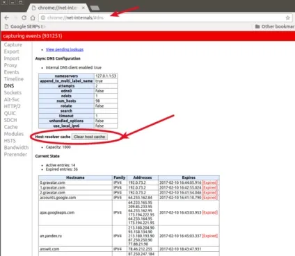 Як скинути кеш редиректів або dns в google chrome (google) Як скинути кеш редиректів або dns в google chrome