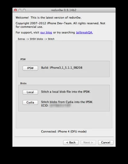 Як зробити даунгрейд (зниження прошивки) з ios 6 до ios 5 (прошивки) Як зробити даунгрейд (зниження прошивки) з ios 6 до ios 5