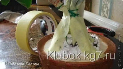 Як зробити ствол для зібраного бонсая, клубок (ряд) Як зробити ствол для зібраного бонсая, клубок