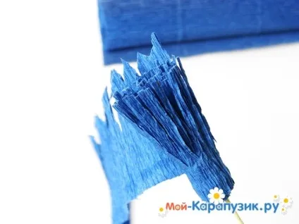 Як зробити волошки з паперу (волошки) Як зробити волошки з паперу