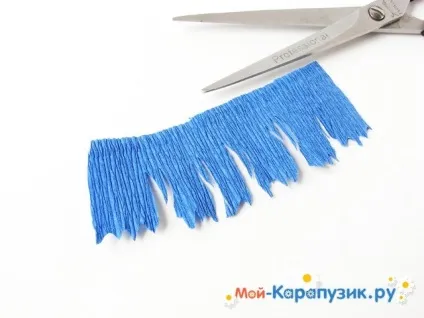 Як зробити волошки з паперу (зробити) Як зробити волошки з паперу