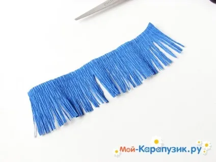 Як зробити волошки з паперу (волошки) Як зробити волошки з паперу