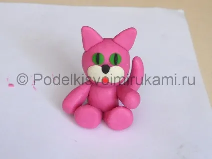 Як зліпити кошеня з пластиліну (пластиліну) Як зліпити кошеня з пластиліну