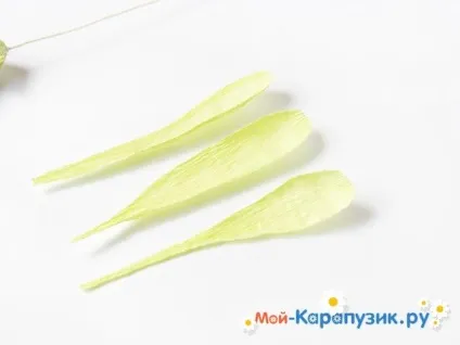 Як зробити волошки з паперу (волошки) Як зробити волошки з паперу