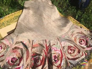 Як зшити клаптикову спідницю з дикого шовку (шовку) Як зшити клаптикову спідницю з дикого шовку