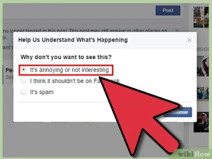 Як видалити мітку в facebook
