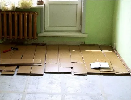 Як стелити ламінат - укладання ламінату на підлогу своїми руками з використанням інструменту (ламінату) Як стелити ламінат - укладання ламінату на підлогу своїми руками з використанням інструменту
