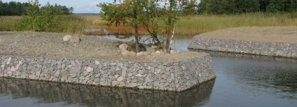 Як зміцнити берег водойми своїми руками (зміцнити) Як зміцнити берег водойми своїми руками