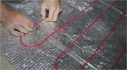 Як укладати тепла підлога під ламінат - укладаємо інфрачервоний тепла підлога