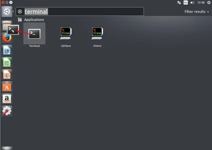 Як викликати термінал в ubuntu