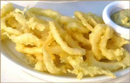 Кальмари в клярі - рецепти приготування з фото (кальмари в клярі рецепти з фото) Кальмари в клярі - рецепти приготування з фото