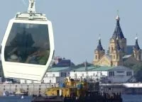 Канатна дорога в Нижньому Новгороді (нижньому) Канатна дорога в Нижньому Новгороді
