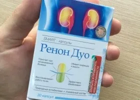 Капсули Ренон дуо для нирок відгуки, ціна, інструкція (склад) Капсули Ренон дуо для нирок відгуки, ціна, інструкція