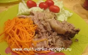 Картопля з кабачками в мультиварці