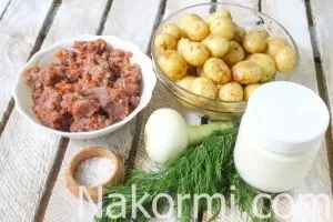Картопля з фаршем в духовці рецепт з фото крок за кроком, секрети приготування (картопля) Картопля з фаршем в духовці рецепт з фото крок за кроком, секрети приготування