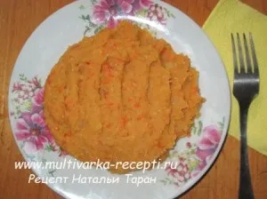 Картопля з кабачками в мультиварці
