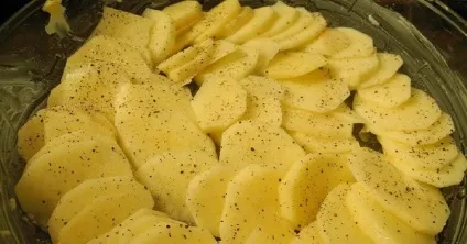 Картопля з шинкою