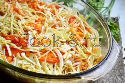 Капуста тушкована в духовці - покроковий рецепт з фото, страви з овочів (тушкована) Капуста тушкована в духовці - покроковий рецепт з фото, страви з овочів