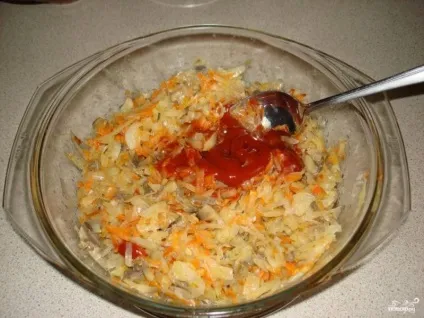 Капуста, тушкована з грибами - покроковий рецепт з фото на (грибами) Капуста, тушкована з грибами - покроковий рецепт з фото на