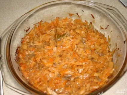 Капуста, тушкована з грибами - покроковий рецепт з фото на (приготування їжі) Капуста, тушкована з грибами - покроковий рецепт з фото на