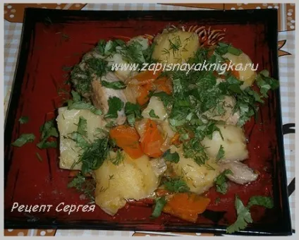 Картопля тушкована з куркою рецепт в мультиварці (картопля) Картопля тушкована з куркою рецепт в мультиварці
