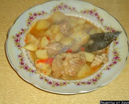 Картопля тушкована з м'ясом в каструлі рецепт з фото крок за кроком (рецепт) Картопля тушкована з м'ясом в каструлі рецепт з фото крок за кроком