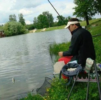 Ловля плотви на опариша
