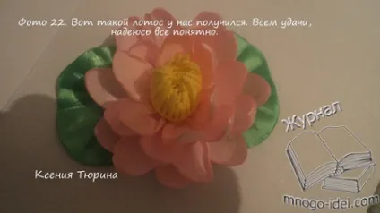 Лотос з атласної стрічки своїми руками, квіти своїми руками (руками) Лотос з атласної стрічки своїми руками, квіти своїми руками