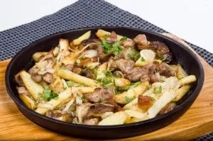 Скільки калорій в смаженої картоплі (смаженої) Скільки калорій в смаженої картоплі