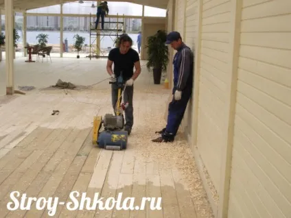 Циклювання паркету своїми руками - покрокова технологія відео! (Циклювання) Циклювання паркету своїми руками - покрокова технологія відео!