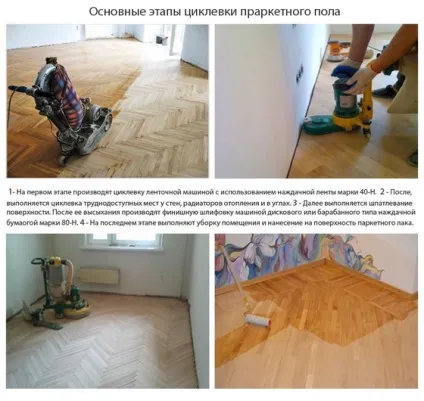 Циклювання паркету своїми руками - покрокова інструкція (своїми) Циклювання паркету своїми руками - покрокова інструкція