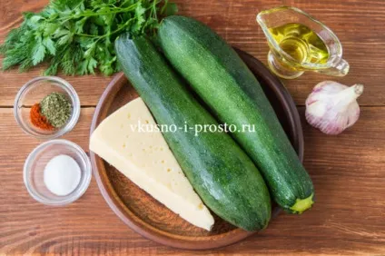 Цукіні з сиром в духовці (сиром) Цукіні з сиром в духовці