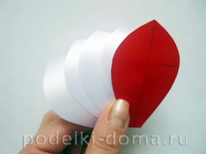Квітка лілія з атласної стрічки (майстер-клас), коробочка ідей і майстер-класів (стрічка) Квітка лілія з атласної стрічки (майстер-клас), коробочка ідей і майстер-класів