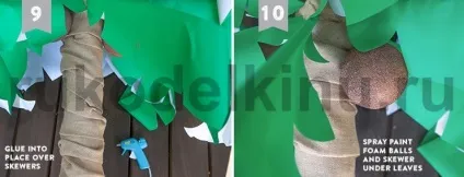 Декоративна пальма з паперу в вашому саду (декоративна пальма з паперу в вашому саду. Ідея для рукоділля.) Декоративна пальма з паперу в вашому саду