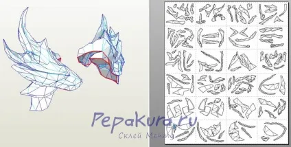 Даедріческая броня з паперу, pepakura (паперу) Даедріческая броня з паперу, pepakura