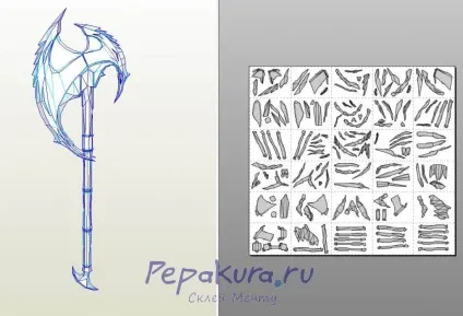 Даедріческая броня з паперу, pepakura (skyrim) Даедріческая броня з паперу, pepakura