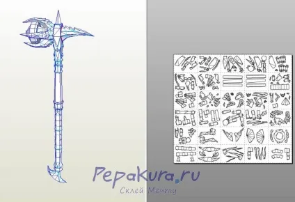Даедріческая броня з паперу, pepakura (з ігор) Даедріческая броня з паперу, pepakura