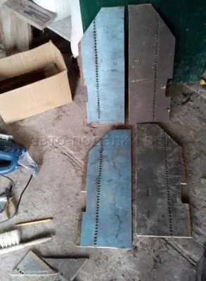 Робимо задню полку для авто, вироби для авто (бічні кріплення Наприклад) Робимо задню полку для авто, вироби для авто