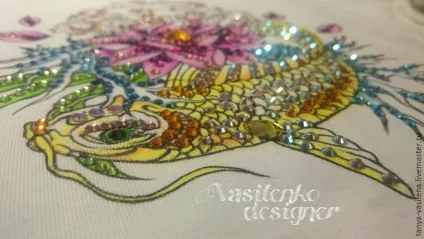 Декоруємо футболку «легкий бриз» стразами swarovski - ярмарок майстрів - ручна робота, handmade