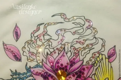Декоруємо футболку «легкий бриз» стразами swarovski - ярмарок майстрів - ручна робота, handmade