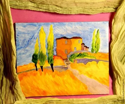 Декоруємо керамічну плитку - ярмарок майстрів - ручна робота, handmade