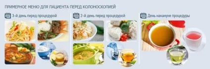 Дієта перед колоноскопією кишечника меню, лікувальне харчування, рецепти