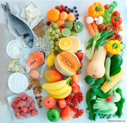 Дієта при псоріазі - докладний меню і таблиця продуктів (таблиця) Дієта при псоріазі - докладний меню і таблиця продуктів