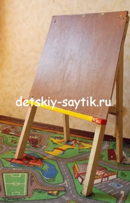 Дитячий мольберт своїми руками, дитячий сайтик