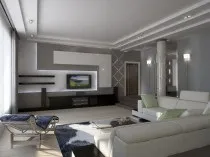 Дизайн вітальні в стилі модерн, фото, інтер'єр, меблі, ремонт квартири (фото) Дизайн вітальні в стилі модерн, фото, інтер'єр, меблі, ремонт квартири