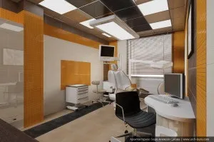 Дизайн інтер'єру стоматологічного кабінету в Запоріжжі (інтер'єру) Дизайн інтер'єру стоматологічного кабінету в Запоріжжі